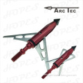 ARCTEC AT-BH022 2 blades 100grain hunting archery arrow broadhead in blue color